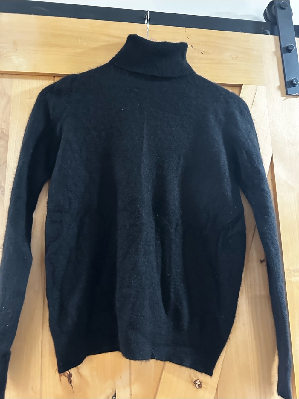 Ann Taylor Black Turtleneck Sweater